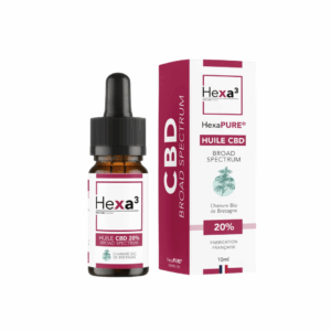 Huile CBD 20% Broad Spectrum - 10ml - Hexa3