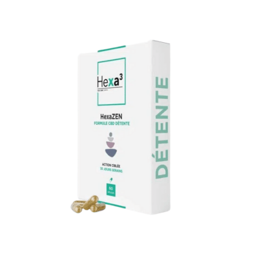 Hawthorn CBD Relaxation Capsules - 30mg x60 HexaZEN