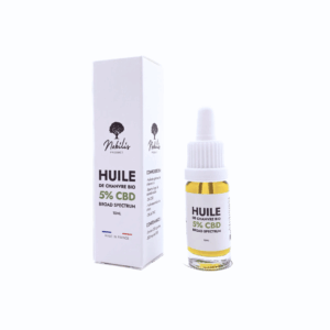 Huile CBD 5% Broad Spectrum - 10 ml - Nobilis