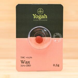 Wax CBD – Extrait naturel 72 % CBD - Yogah