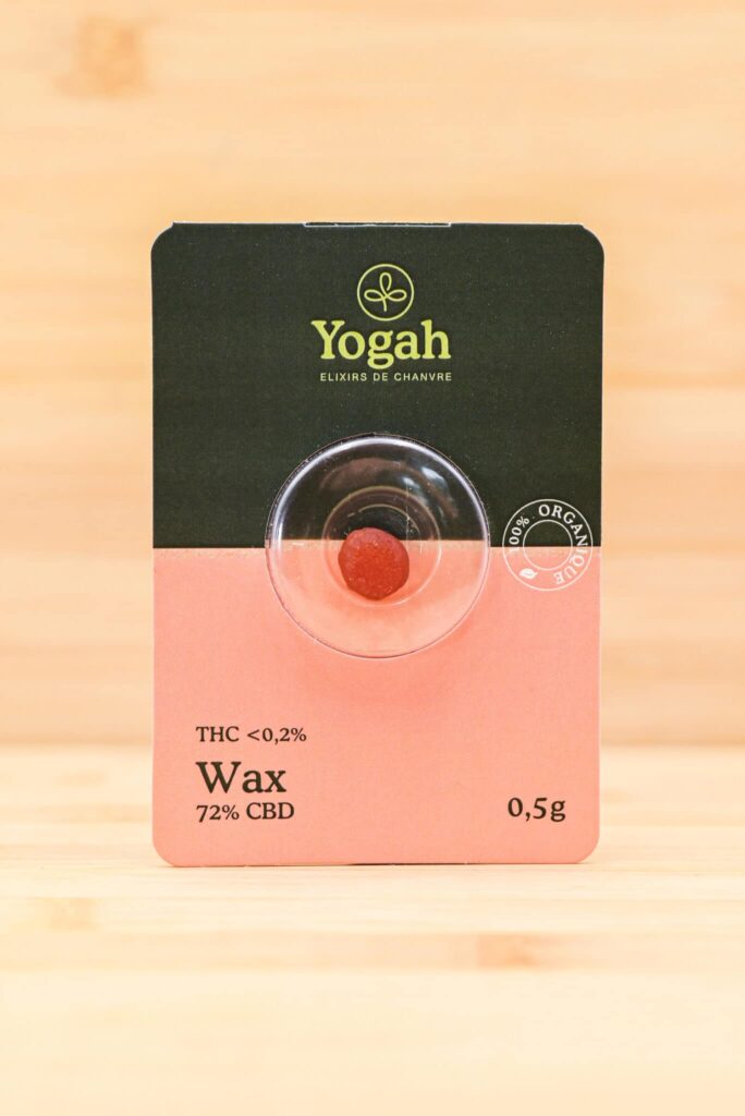 Wax CBD – Extrait naturel 72 % CBD - Yogah