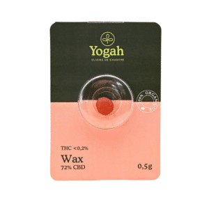 Wax CBD – Extrait naturel 72 % CBD - Yogah