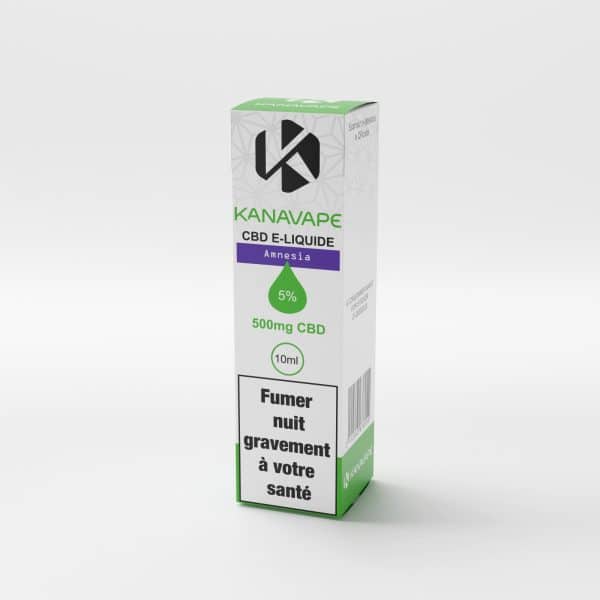 e-liquide 5% CBD Amnesia Kanavape