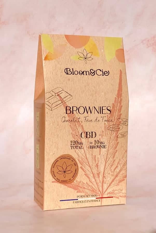 Brownies chocolat tonka cbd