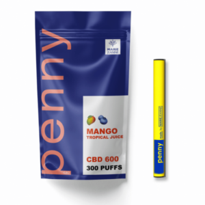 Vape Pen CBD Penny MANGO - MARIE JEANNE - 600mg