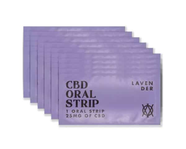 CBD Oral Strips Lavende