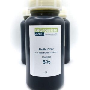 Huile CBD 05% Full Spectrum (Distillat) Excellence