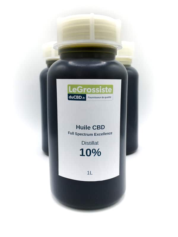 Huile CBD 10% Full Spectrum (Distillat) Excellence
