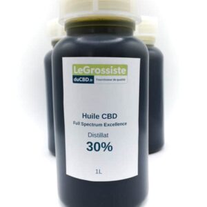Huile CBD 30% Full Spectrum (Distillat) Excellence