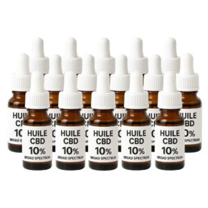 marque blanche Huile CBD 10% Broad Spectrum - Isolat - 100 flacons