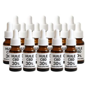 Huile CBD en marque blanche 30% Broad Spectrum - Distillat – 100 flacons