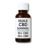Huile SOMMEIL - 10% CBD + 10% CBN en marque blanche - au litre