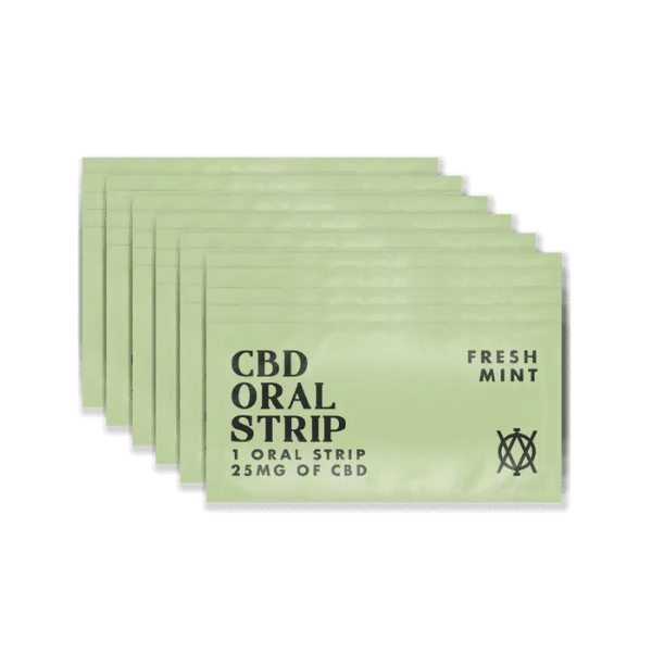 CBD Fresh Mint Oral Strips - Elevar Leafs