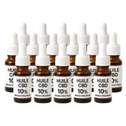 Huile CBD en vrac 10% Broad Spectrum - Distillat – 100 flacons