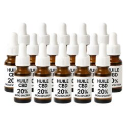 Huile CBD en vrac 20% Broad Spectrum - Distillat – 100 flacons
