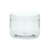 Transparent PET jar + lid - D70mm 100ml