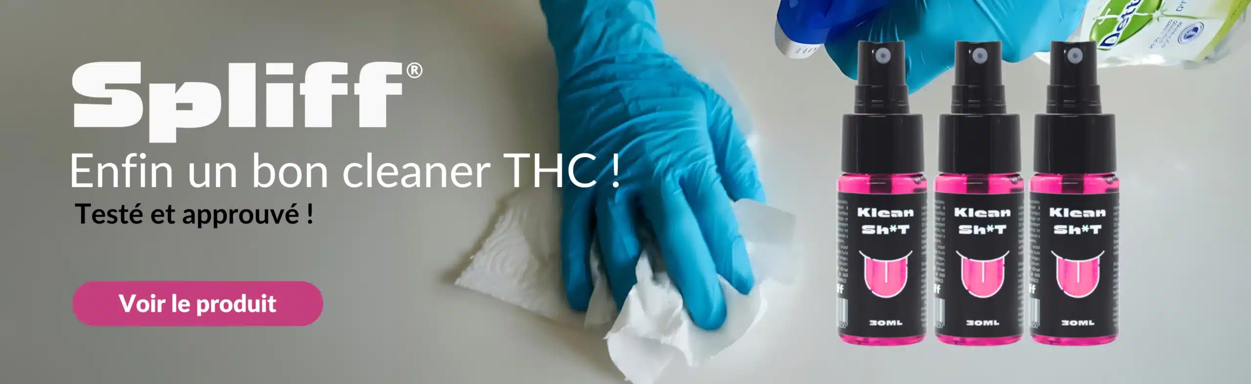 Cleaner THC - 30 ml - Klean Shit by SPLIFF