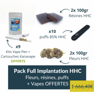 pack full implantation HHC