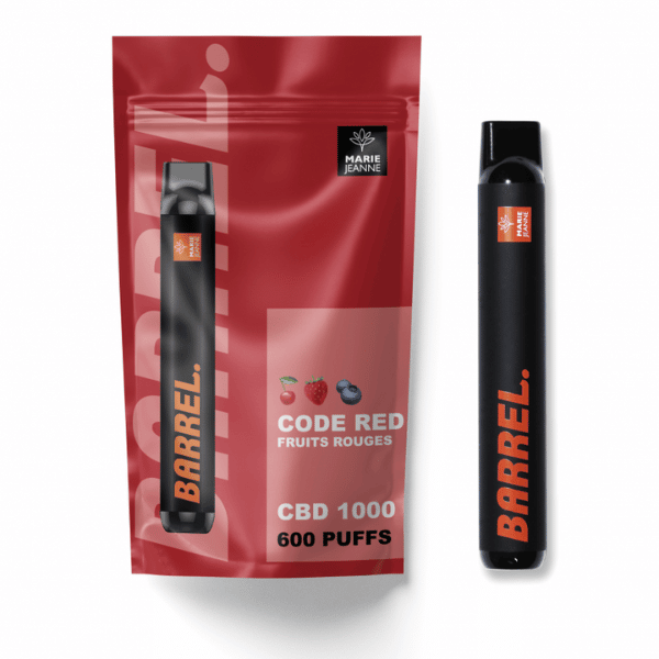 Puff CBD - BARREL CODE RED (BAIES SAUVAGES)