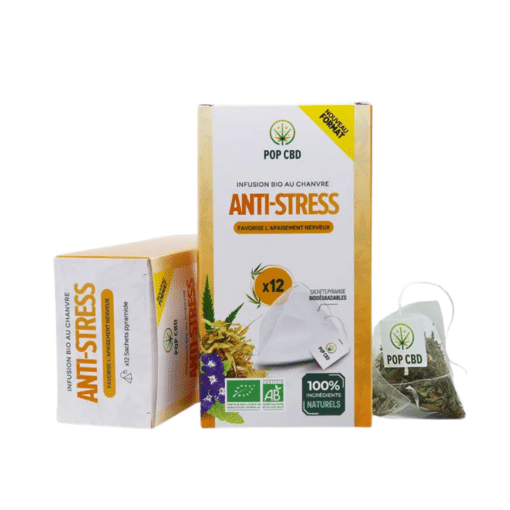 Infusion CBD Bio - Anti Stress - 12 teabags