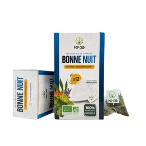 Infusion CBD Bio - Bonne Nuit - 12 sachets
