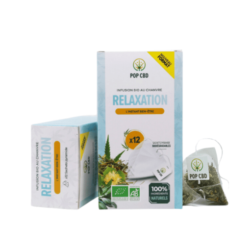 Infusion CBD Bio - Relaxation - 12 teabags