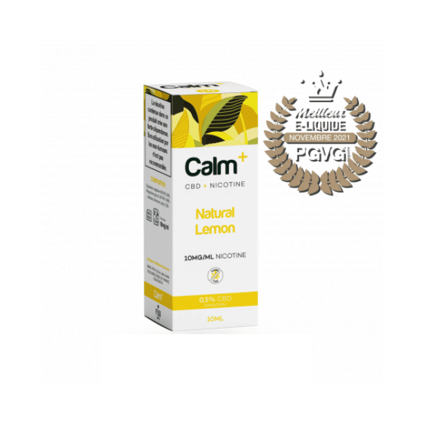 calm+ natural lemon 10mg boite
