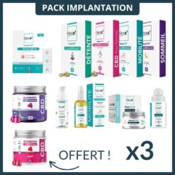 Pack Implantation Gélules CBD et Huiles Hexa3
