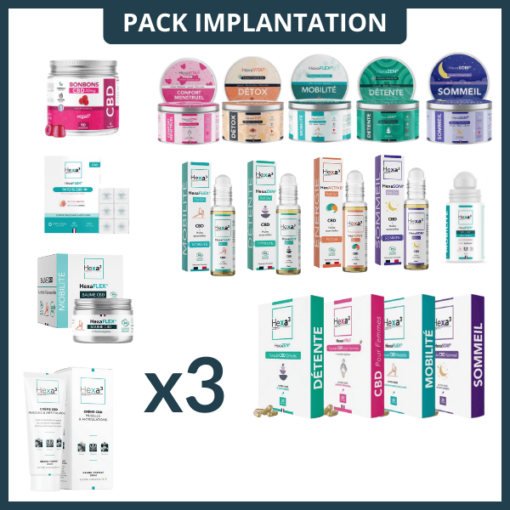 Pack Implantation Hexa3