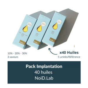 Pack implantation 40 huiles NoiD.Lab