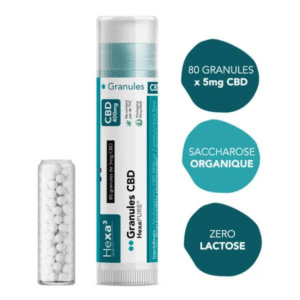 Granules CBD Vegan 80 x 5mg | HexaPURE® | Hexa3