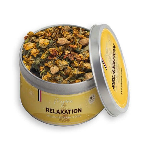 Antidote d'orée (Relaxation) - 25% CBD - Infusion chanvre - Mijane
