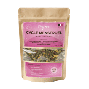 Elixir de Vénus (Cycle Menstruel) - 25% chanvre CBD - Poids 31 gr - Mijane