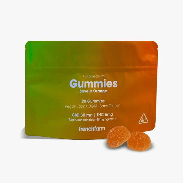 Gummies CBD & THC x20 - Orange
