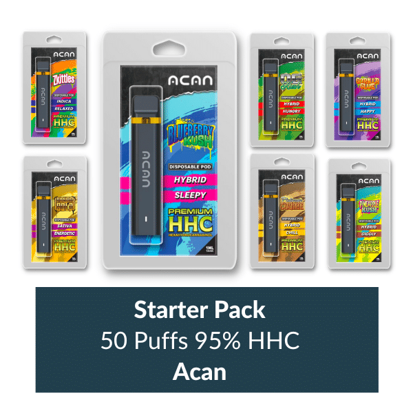 Starter Pack Puffs 95% HHC Acan