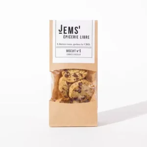 Cookies chocolat à la fleur de CBD - Jems - 100gr