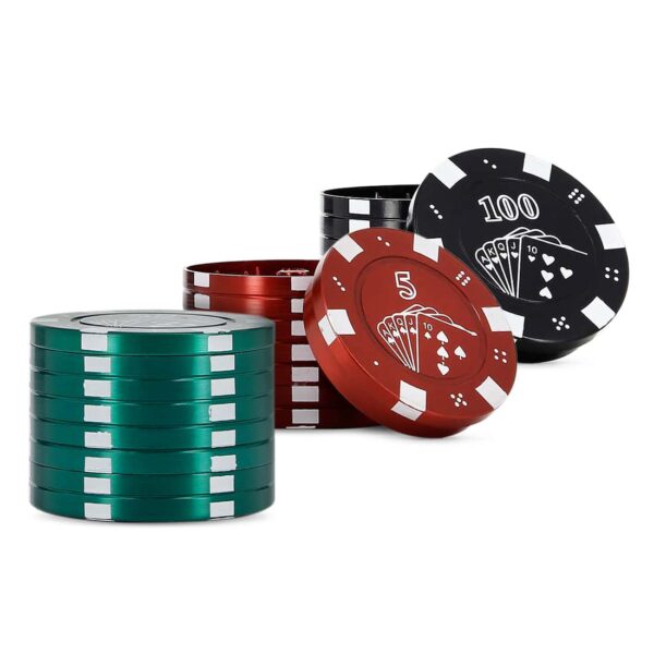 Grinder 42mm Poker - 3 étages - Champ High