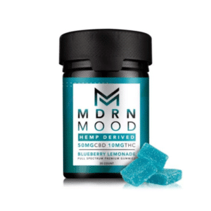 Grossiste Gummies CBD & THC - BLUEBERRY LIMONADE - 10mg MDRN MOOD