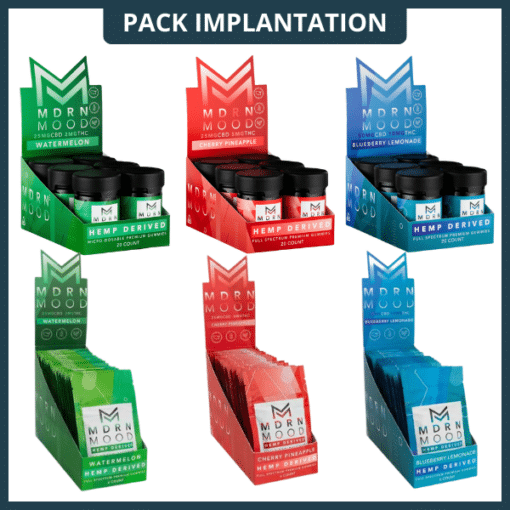 Pack Implantation Gummies - MDRN MOOD