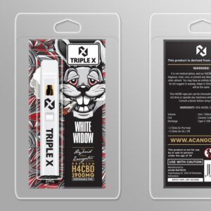 Puff 95% H4CBD - WHITE WIDOW - 2ml - Triple X