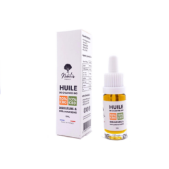 Huile DOULEURS & INFLAMMATIONS - 10% CBD + 10% CBG - Nobilis