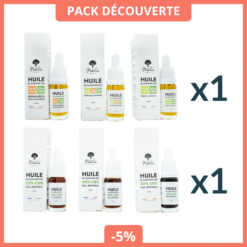 Pack Découverte - Huile CBD - Nobilis