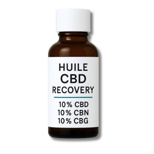 Huile CHRONIQUE - 10% CBD + 10% CBG + 10% CBN - au litre