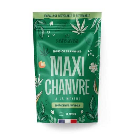 Maxi Hemp-Mint Infusion - 22g - Sensavea