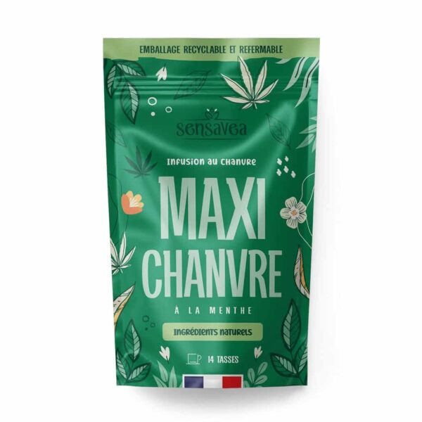 Infusion Maxi Chanvre-Menthe - 22g - Sensavea