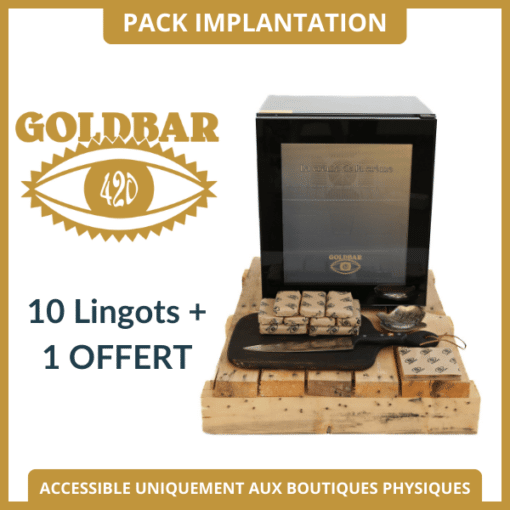 Pack Implantation Lingots - GoldBar420