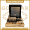 Pack Implantation Lingots Revendeur Officiel - GoldBar420®