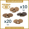 Pack Pièces CBD GoldBar420® pour e-shop