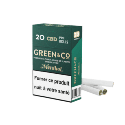 Grossiste cigarettes Green&co Menthol