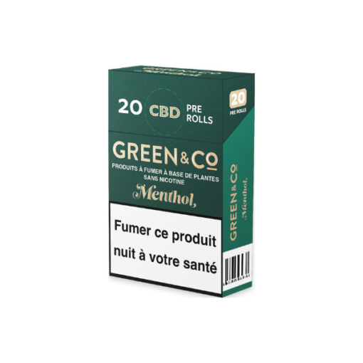 Wholesaler Cigarettes Green&amp;co Menthol.